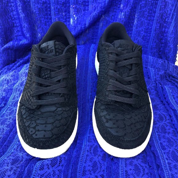 SOLD Women's Nike Jordan 1 Retro Low NS, Black Python- Size 6.5 AJ6004-010 - Picture 2 of 13
